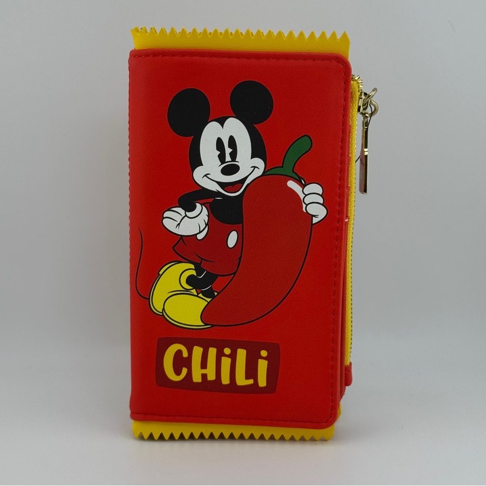 Loungefly Disney Mickey Mouse Hot Sauce Figural Wallet